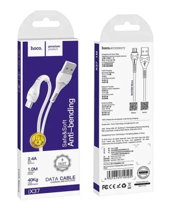 Hoco X37 USB A CABEL | USB B MICRO, 1M USB 2.0