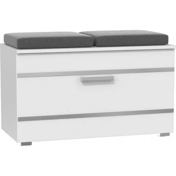 Batų dėžė Top E Shop Opal, balta, 85 cm x 35 cm x 45 cm