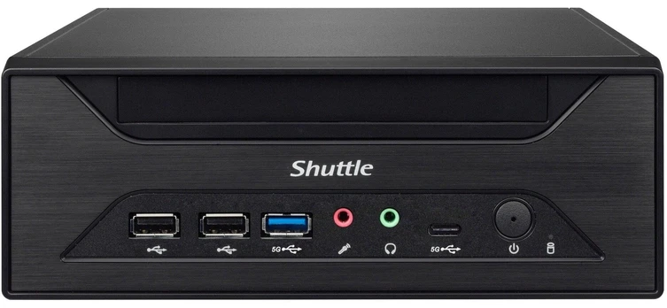 Kompiuteris Shuttle Shuttle XPC slim XH610, Barebone (juodas, be operacinės sistemos)