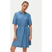 Vero Moda Džinsinė suknelė Bree 10341620 Mėlyna Regular Fit