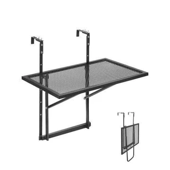 Kabantysis balkono stalas metalinis 19 x 24 cm