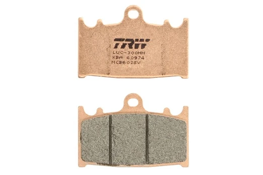 Stabdžių trinkelių rinkinys, diskinis stabdys TRW MCB602SV