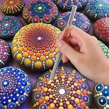 Mandala taškymo įrankių rinkinys