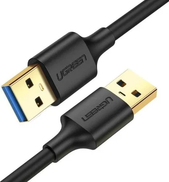 „Ugreen“ USB-A – USB-A kabelis, 0,5 m, juodos spalvos (102417)