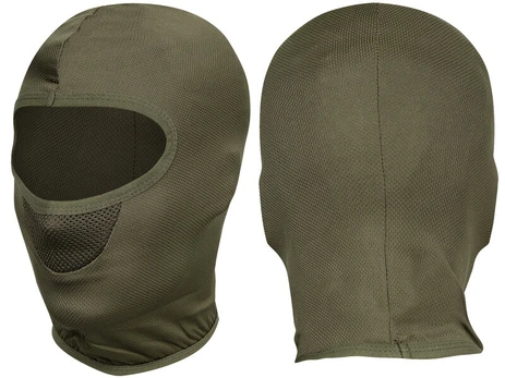 Balaclava su šaliku, MFH, Olive