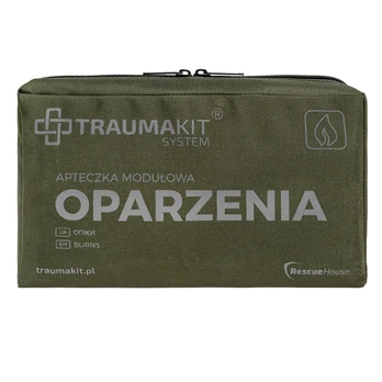 AedMax Trauma Kit O Green Burns Modulinė pirmosios pagalbos vaistinėlė