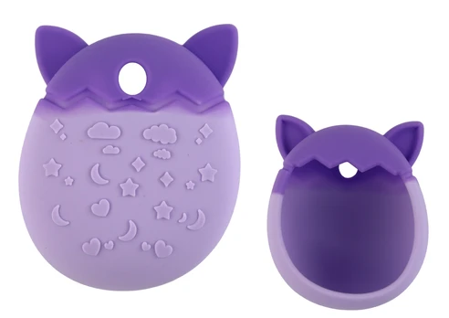 Silikoninis dėklas Tamagotchi žaidimui, violetinis