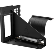 Arctic Accelero Vertical GPU Holder (Black, Black, 16 cm) kaina