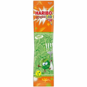 Guminukai HARIBO, Spaghetti, Apple sour, 200 g