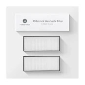 VACUUM ACC WASHABLE FILTER/WHITE 2PACK 8.02.0426 ROBOROCK kaina