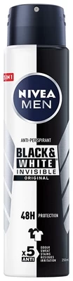 Vyriškas dezodorantas Nivea Original Black & White Invisible, 250 ml