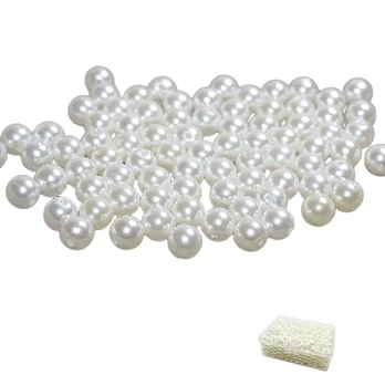 Karoliukai ABS, 1#4mm-500pcs