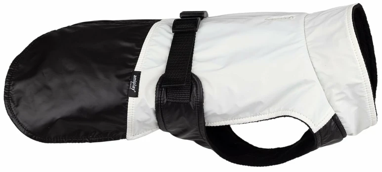 Striukė šunims Amiplay Fluo, balta/juoda, XL
