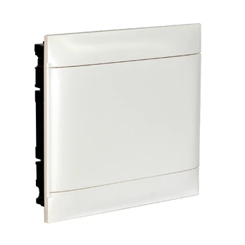LEGRAND 2X18M FLUSH CABINET WHITE DOOR E + N TERMINAL BLOCK FOR DRY WALL