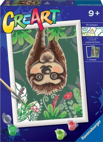 Ravensburger CreArt vaikams: galva žemyn