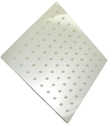 Slim metalinis dušo galvutė 20x20 kvadratas