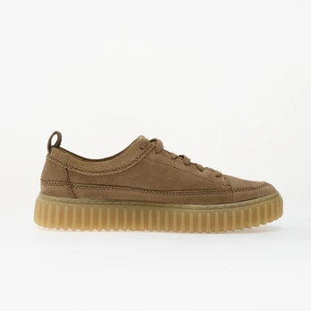 Clarks Torhill Lace Dark Sand Nubuck - Dydis 41 (26184418 Laisvalaikio batai)