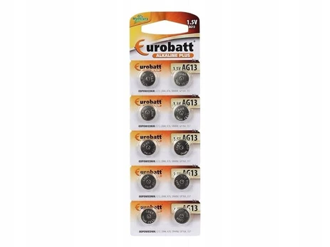 Eurobatt baterijos AG13 10 vnt