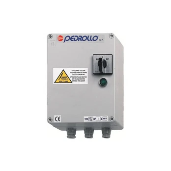Siurblio paleidimo pultas Pedrollo QET 4000