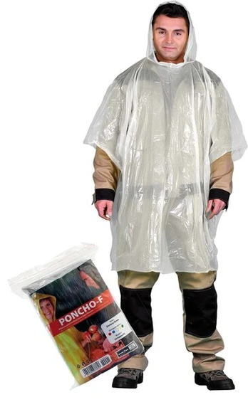 Apsiaustas PONCHO iš polietileno, Universalus