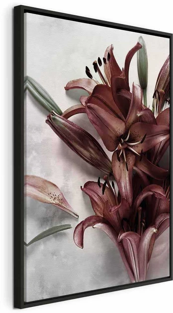 Artgeist Paveikslas - Floral Form (1 Part) Vertical