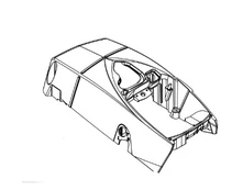 Cylinder cover CS-4310, Echo