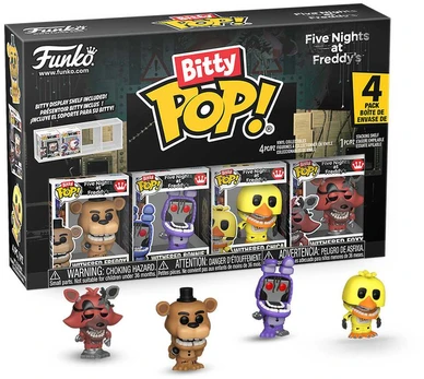 Funko Blister 4 figures Bitty POP Five Nights at Freddy´s