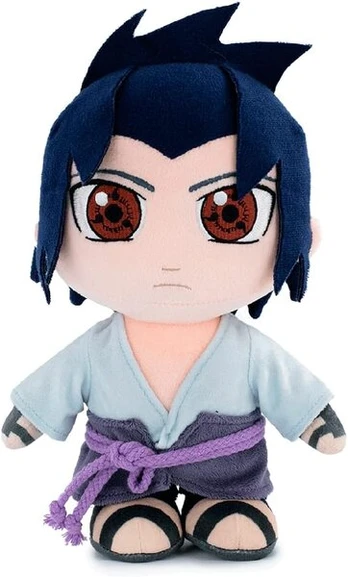 Naruto Sasuke pliušinis žaislas 28 cm, minkštas anime serijos