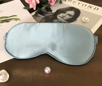 Šilkiniai miego akiniai "Turquoise"