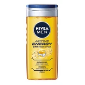 Dušo želė Nivea Active Energy vyrams, 500 ml