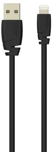 Sinox PRO Lightning kabelis m/original Apple™ chip. 1m. Sort