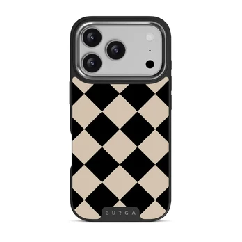 Proper Uniform - iPhone 17 Pro Case, Elite Dark (MagSafe) / Silver