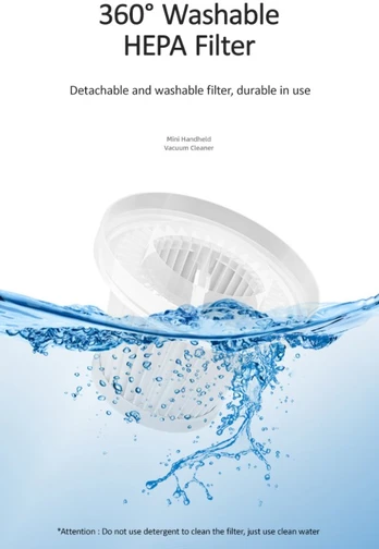USAMS XCQLX01 HEPA Filter for Mini Handheld Vacuum Cleaner ZB108
