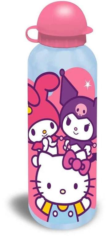 Aliuminio buteliukas „Hello Kitty Friends“, 500 ml