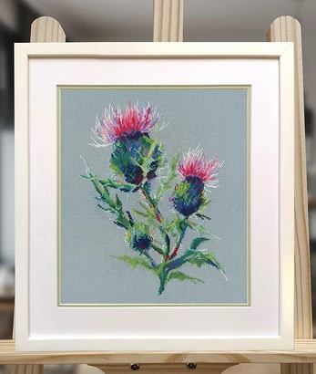 Cross stitch kit "Thistle" S1595
