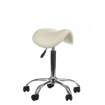 Meistro kėdutė COSMETIC BEAUTY STOOL SINGLE CREAM
