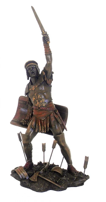 Spartakas. Aukštis: 32cm.