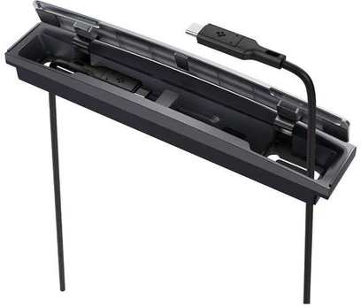 Spigen Tesla Cable Organizer Station, juodas - Tesla Model Y/3