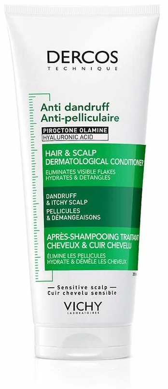 Vichy DERCOS Moisturizing Nuo pleiskanų Conditioner for Sensitive Scalps 200 ml