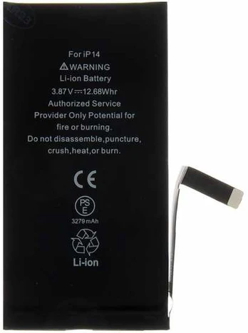 Dėklas „iPhone 14“ 3279 mAh ličio jonų akumuliatorius (masinis)