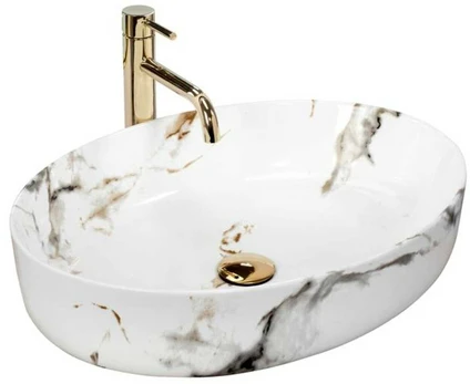 Praustuvas REA Queen Carrara Shiny