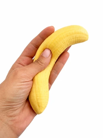 Magy Squishy minkomas antistresinis žaislas bananas