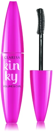 Blakstienų tušas Claresa Kinky 01 Deep Black, 12 ml kaina