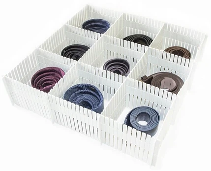 4 vnt. stalčiaus organizatorius, 10x40cm