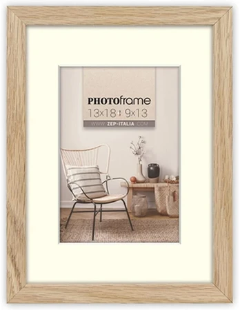 Zep Photo Frame V4530N Malmo Natural 20x20/30x30 cm