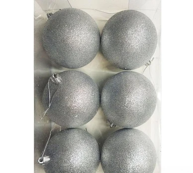 Eglutės žaisliukai, plastikiniai, 6 vnt