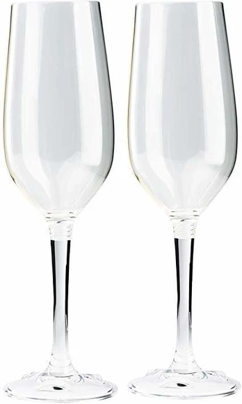 Stiklinė GSI, plastikas, 6.1 cm, 0.177 l, skaidri, 2 vnt.