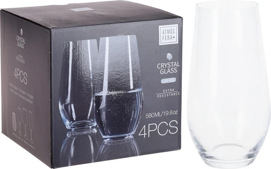 Taurės 580 ml, 4 vnt.