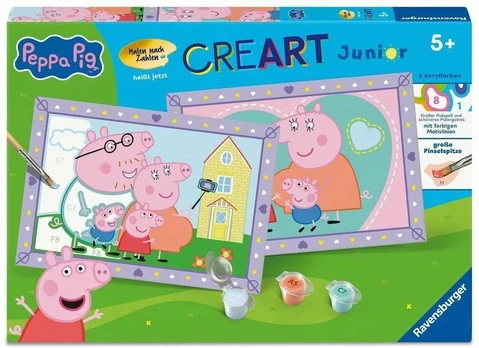 Ravensburger Krepšelis vaikams Junior: Peppa Pig EDUKAMP