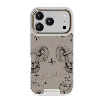 Aries - iPhone 17 Pro Case, Elite Light (MagSafe) / Gold / Nude